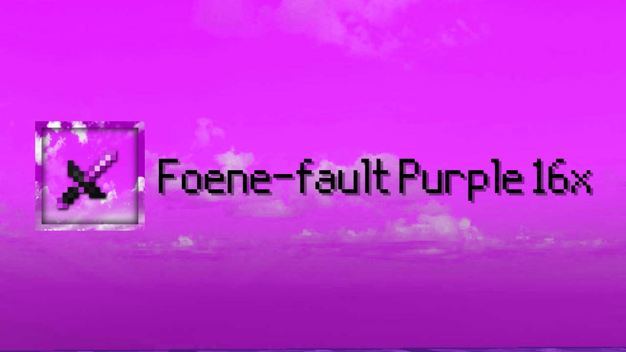 Foene-fault Purple  16x by Foene on PvPRP
